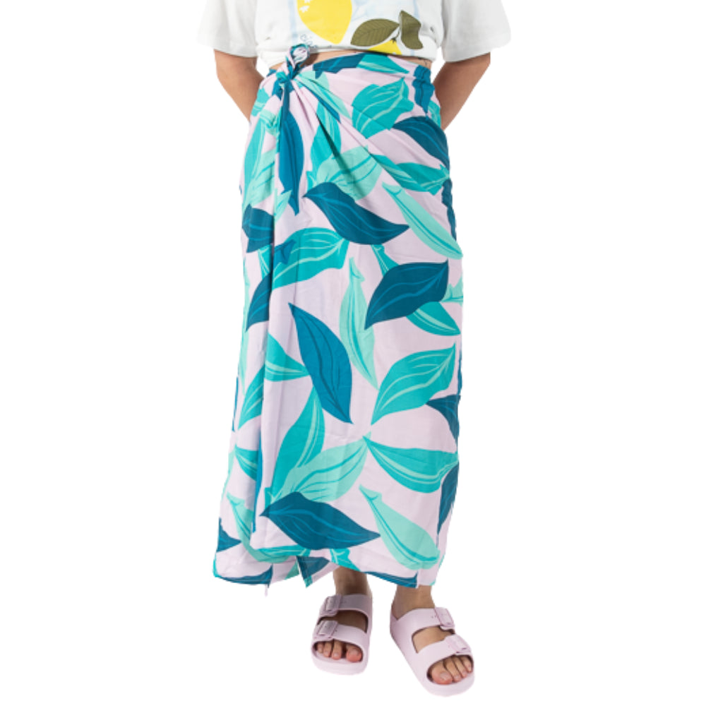 K&Co Sorrento Sarong - JUNGLE LEAF